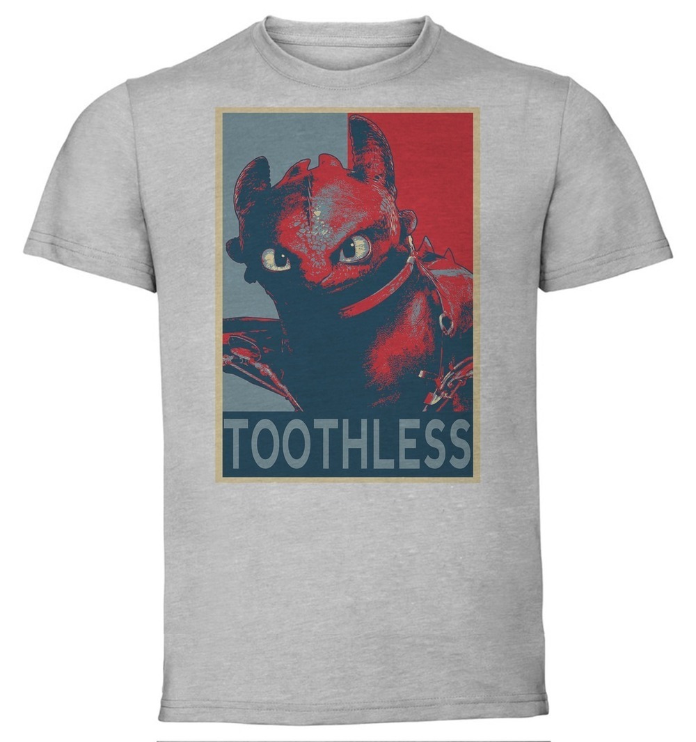 T-Shirt Unisex - Grey - Propaganda - How To Train Your Dragon